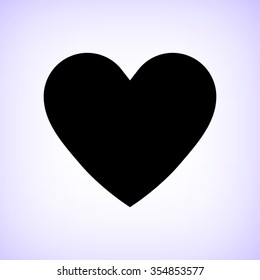 Herz - Vektorillustration-Symbol