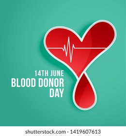 heart and blood concept background