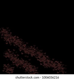 Heart border which consists of isolated elements. Modern style with beautiful elements in heart border. Can be used as print, wallpaper, cards, valentine cards, logo, background and etc.