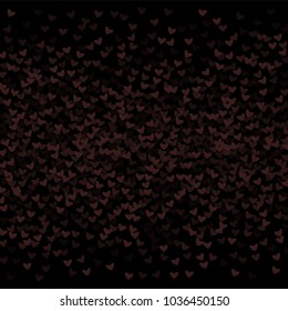 Heart border which consists of isolated elements. Modern style with beautiful elements in heart border. Can be used as print, wallpaper, cards, valentine cards, logo, background and etc.