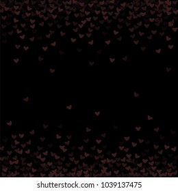 Heart border which consists of isolated elements. Modern style with beautiful elements in heart border. Can be used as print, wallpaper, cards, valentine cards, logo, background and etc.