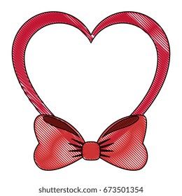 heart with bow icon 