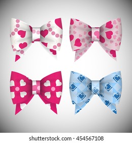 heart bows