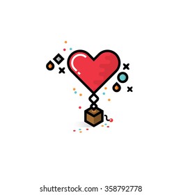 Heart in the box