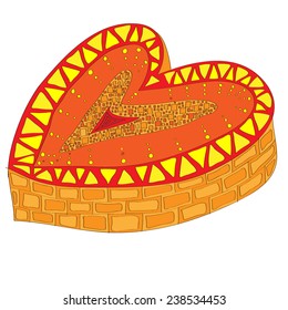 Heart Box Naive Drawing