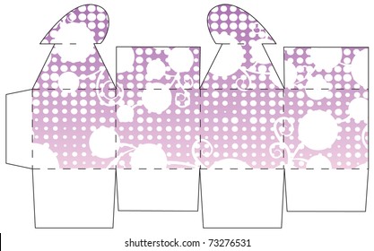 Heart Box template 04