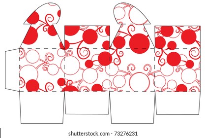 Heart Box template 4