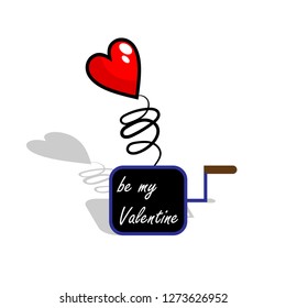 heart box in vector