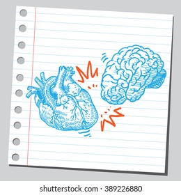 Heart and brain crash