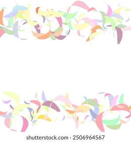 Heart from bright colorful paper Butterfly.  Insect and star repeated ornament. 