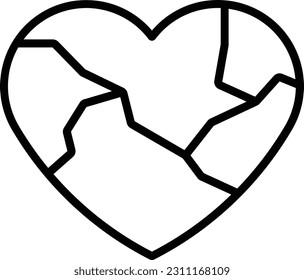 heart broken heart healthy broken love Outline