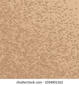 Heart brown isolated which consists of isolated elements. Modern style with beautiful elements in heart brown isolated. Can be used as print, wallpaper, cards, valentine cards, logo, background