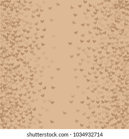 Heart brown isolated which consists of isolated elements. Modern style with beautiful elements in heart brown isolated. Can be used as print, wallpaper, cards, valentine cards, logo, background