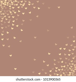 Heart brown vector which consists of isolated elements. Modern style with beautiful elements in heart brown vector. Can be used as print, wallpaper, cards, valentine cards, logo, background and etc.