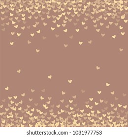 Heart brown vector which consists of isolated elements. Modern style with beautiful elements in heart brown vector. Can be used as print, wallpaper, cards, valentine cards, logo, background and etc.
