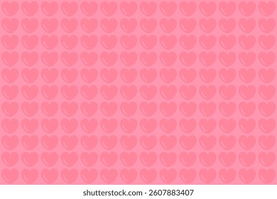 Heart bubble-style background Valentine's Day background