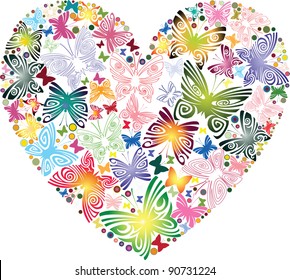 Heart of the butterflies