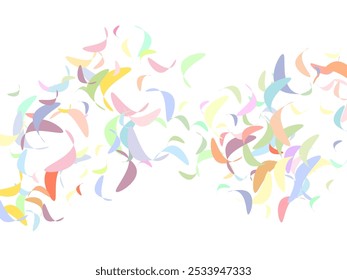 Heart of butterflies Valentine's day card set of watercolor Butterflies vector illustrations.
