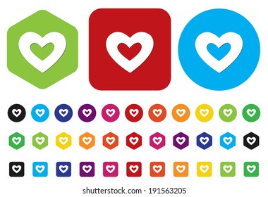 heart  button
