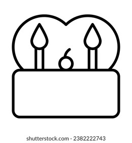 Heart Cake icon design for personal commercial use