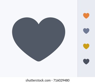 Heart - Carbon Icons. A professional, pixel-aligned icon.  
