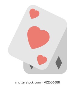 Heart Card Vector Icon