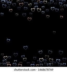 Heart card which consists of isolated elements. Modern style with beautiful elements in heart card. Can be used as print, wallpaper, cards, valentine cards, banner, background and etc.