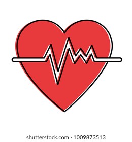 heart cardio isolated icon