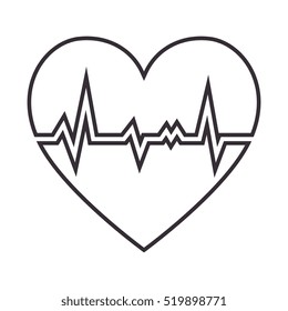 heart cardio isolated icon
