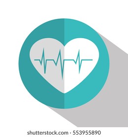 heart cardio isolated icon