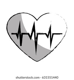 heart cardio isolated icon