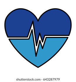 heart cardio isolated icon