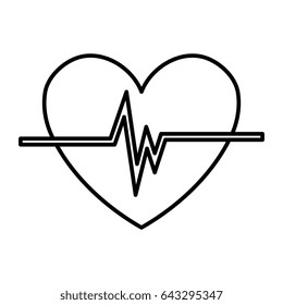 heart cardio isolated icon