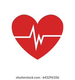 heart cardio isolated icon