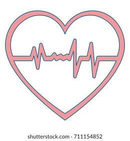 heart cardio isolated icon