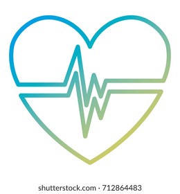 heart cardio isolated icon