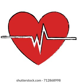 heart cardio isolated icon