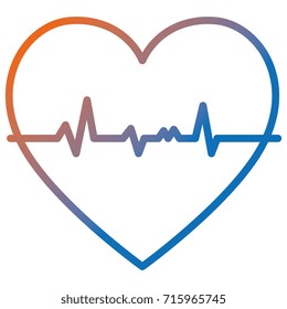 heart cardio isolated icon