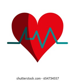 heart cardiogram icon image 