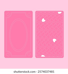 Heart Cards Back Tarot cards