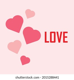 Heart cards have space to write messages.