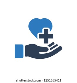 Heart Care Icon 