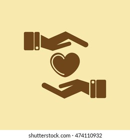 Heart Care Icon.
