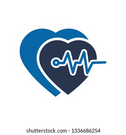 Heart Care Icon Heart Icon Vector Stock Vector (Royalty Free ...