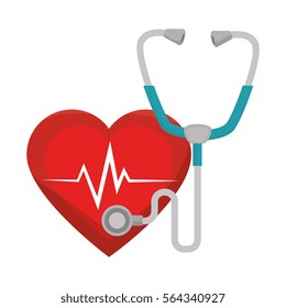 heart care isolated icon