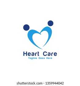 Heart care logo