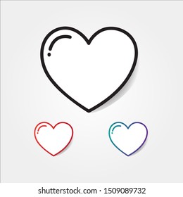 Heart Care Logo Icon Template - EPS 10