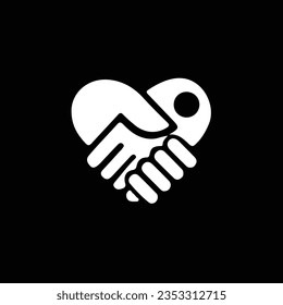 Heart Care Vector Icon, Logo, Symbol Etc.