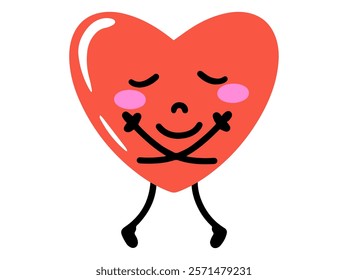 Heart Cartoon Human character Illustration