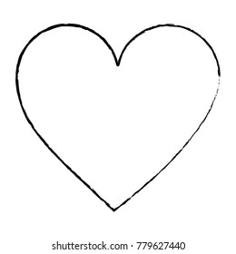 heart cartoon icon image 